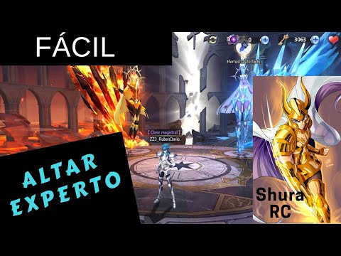 Altar Experto con 🗡️🗡️ShuraRC 🗡️🗡️  FACÍL!!! Saint Seiya Awakening KoTZ