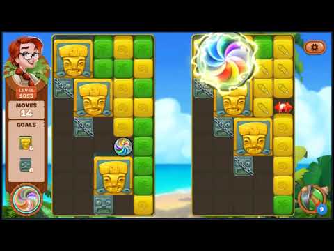 Lost Island Blast Adventure Level 1053 - NO BOOSTERS 🏝️ | SKILLGAMING ✔️