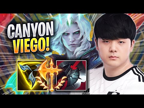 CANYON IS SUPER CLEAN WITH VIEGO! - DK Canyon Plays Viego JUNGLE vs Graves! | Season 2023