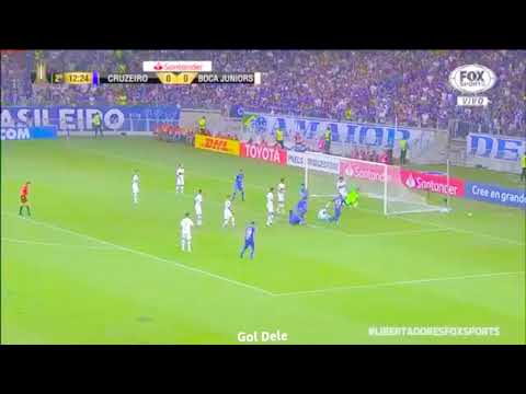 Gol de Sassá contra Boca junio