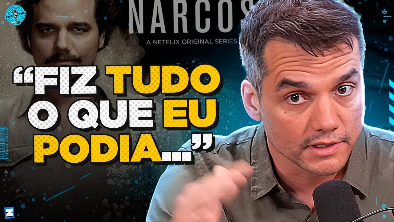 WAGNER MOURA comenta SUCESSO como PABLO ESCOBAR