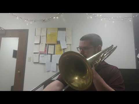 2017-2018 ATSSB All-State Tenor Trombone Etude #1: Adagio Cantabile