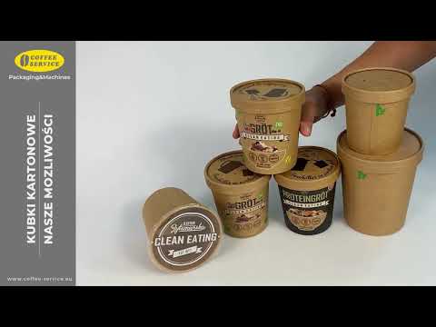 KUBKI KARTONOWE - PREZENTACJA – Coffee Service | Packaging&Machines - zdjęcie