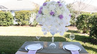 New How To Make A $9 Vase Luxurious Wedding Centerpiece With Artificial Flowers