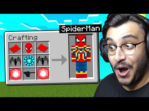 The RawKnee Games - I BECAME SPIDERMAN IN MINECRAFT
