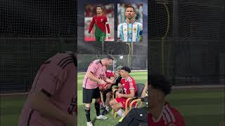 الي اختار رونالدو اخد فلوس 🤑 #messi #اكسبلور #footballshorts #tiktok