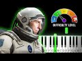 First Step - Interstellar (EASY MEDIUM Piano Tutorial + Sheet Music)