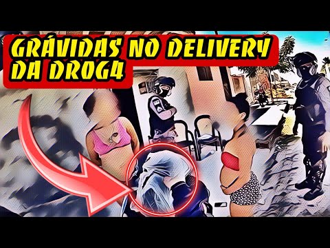 ROCAM prende Grávida no Delivery da Erva