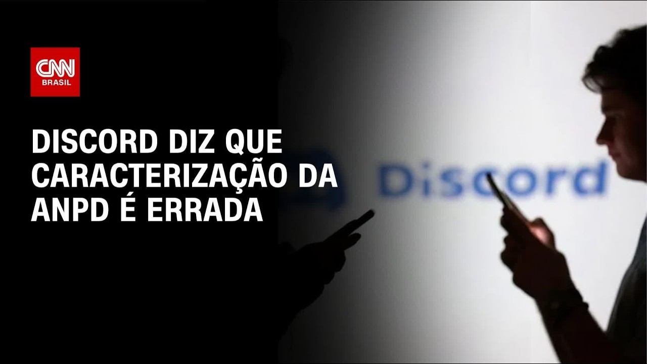 Discord afirma que caracterização da ANPD é errada e diz investir na segurança | CNN PRIME TIME