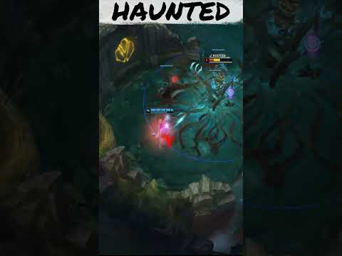 HAUNTED ZYRA : Skin Spotlight #leagueoflegends #shorts