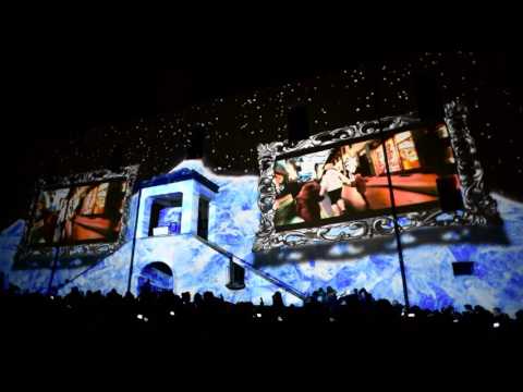 Video Mapping Maserati Winter Tour Courmayeur  || Groove Me Entertainment