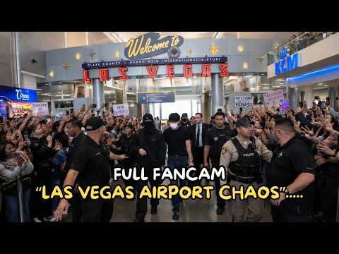 CHAOS at Las Vegas Airport! Taehyung & Jungkook Sent Fans Into Total Hysteria After This Moment!