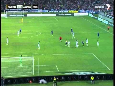 Marcelo Carrusca Goal A-league Allstars Vs Juventus