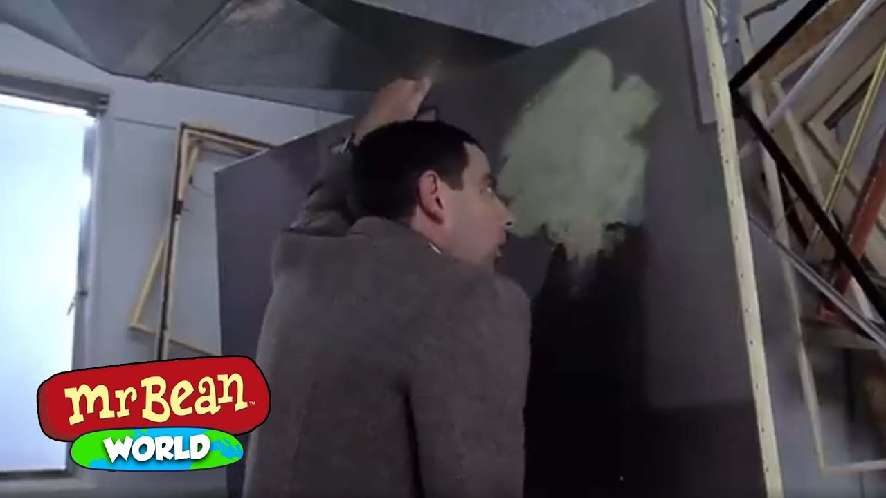 Bean Destroys A Painting | Bean The Movie | Mr Bean World