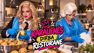 Aura More ir Edma Kauno senamiestyje ieško Avilio ir bičių! PIRMASIS BANDYMAS DIRBTI - RESTORANE #1