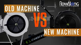 Old Concept2 rower vs New Concept2 - Who wins