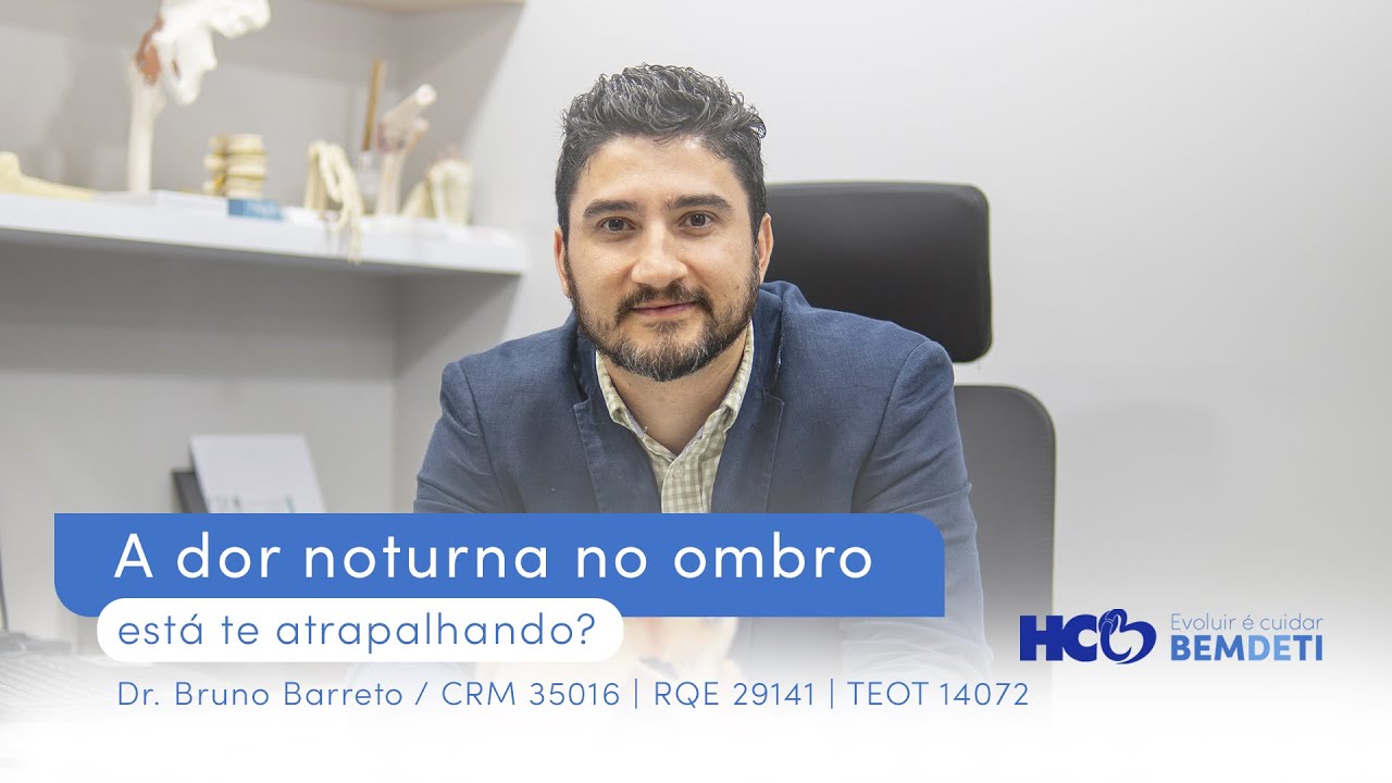 Sente dor noturna no ombro ou dor na parte lateral do braço?