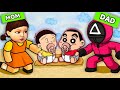Shinchan And Nobita Adopted By SQUID GAME Family