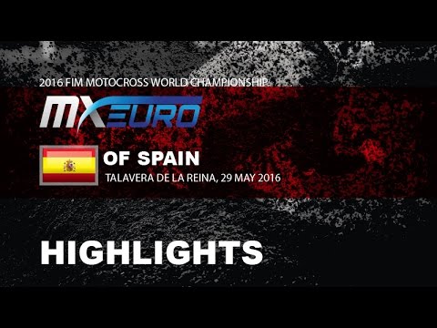 EMX300 Race 1 Highlights Round of Spain 2016 - motocross