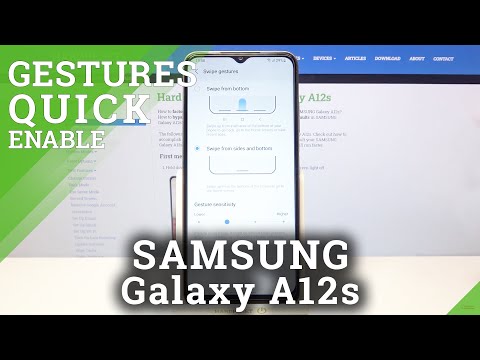 How to Change Gesture Sensitivity on SAMSUNG Galaxy A12s – Increase Gesture Sensitivity