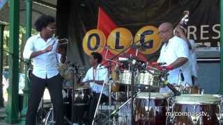 Cuban drumming - violin - iroko project