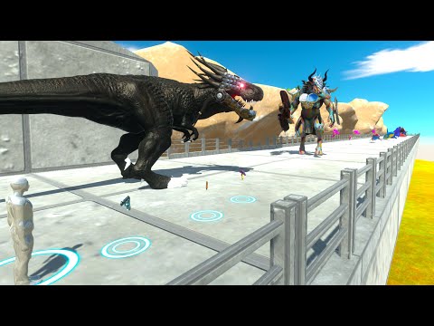 FPS PERSPECTIVE & T-REX PREDATOR RESCUE MISSION in JURASSIC PARK - ARBS