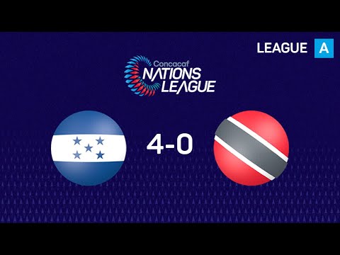 Honduras 4-0 Trinidad y Tobago
