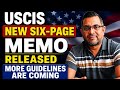 USCIS New 6 Page Memo Explained More Immigration Guidelines Coming May 24 2026