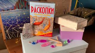 Большой набор для проведения раскопок. Золотые рыбки