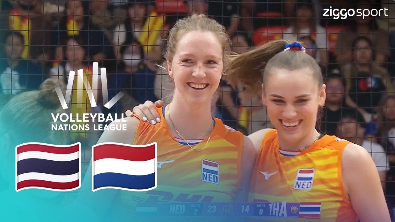 WAANZINNIG NEDERLAND IS NIET TE STOPPEN!!😮‍💨🇳🇱 | Thailand vs Nederland | Volleyball Nations League