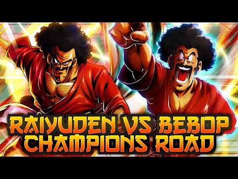 RAIYUDEN VS BEBOP HERCULE ONLY?! CHAMPIONS ROAD PT.2! | Dragon Ball Legends PvP