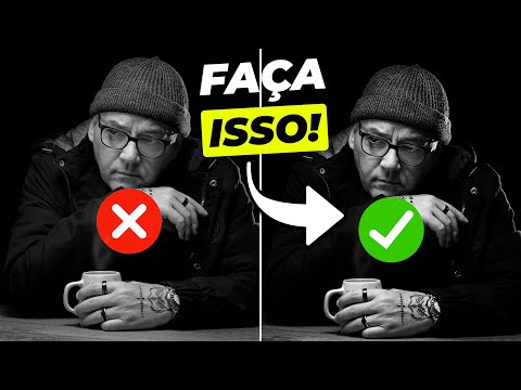 FAÇA AGORA FOTOS PRETO E BRANCO INCRÍVEIS (Aprenda COMO)