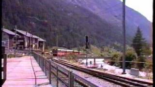 preview picture of video 'Täsch-Zermatt-Gornergrat per trein en te voet'