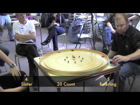 Crokinole 2013 St. Jacobs Final - Slater v Beierling 1/2