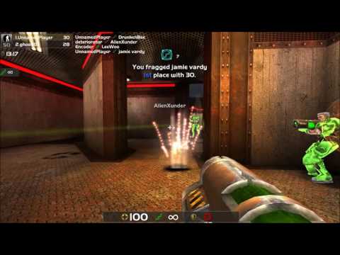 Quake Live Instagib close combat killstreak