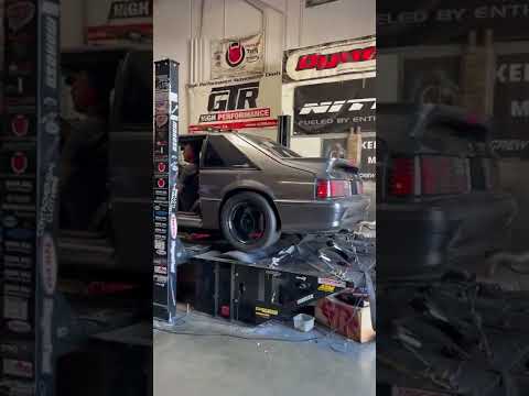 331 stroker mustang hits the dyno 🙏355HP/385TQ