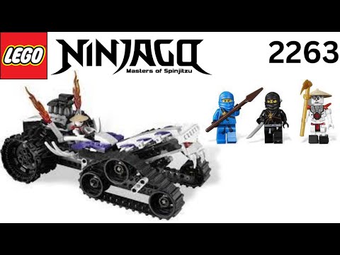 Lego Ninjago Turbo Shredder 2263 Review