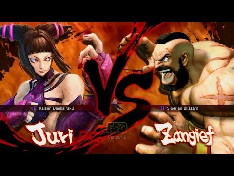 SSF4AE 2014 Juri (aiaitomo) Vs Zangief (dorops)