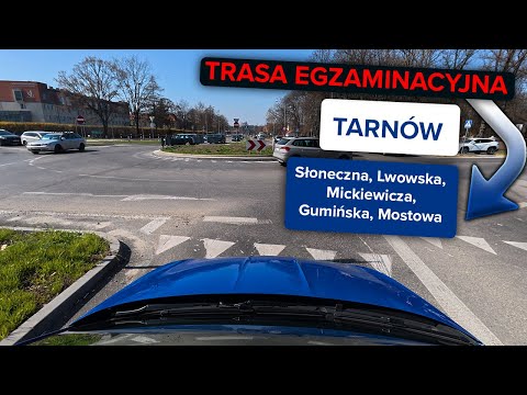 TRASA EGZAMINACYJNA TARNÓW. Szkoła jazdy Tarnów| Szkoła Jazdy AutoFun
