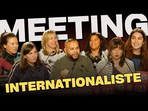 Contre la guerre et l'extrême droite : GRAND MEETING avec Anasse Kazib, Myriam Bregman, Elsa Marcel