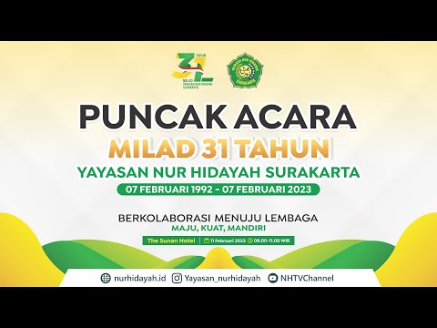 Kado Umrah Hebohkan Puncak Acara Milad 31 Tahun Yayasan Nur Hidayah Surakarta Gambar Kosong
