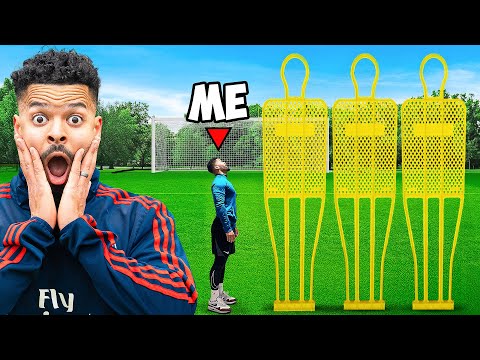 60 FREE KICKS VS WORLDS TALLEST WALL!!