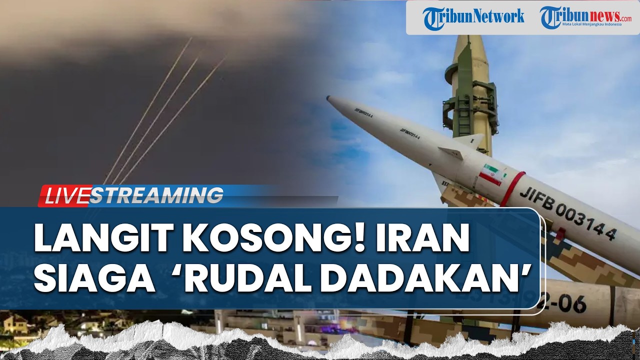 Sinyal Perang Lagi! Langit Iran Mendadak Kosong pasca Gempur Tameng AS, Teheran Siaga Rudal Dadakan