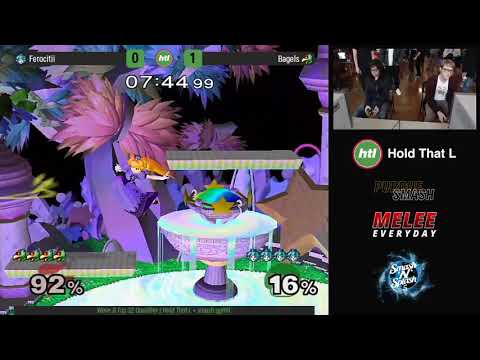 Hold That L - Ferocitii (Peach) vs Bagels (Falco) - Wave B Winners Top 64 Qualifier