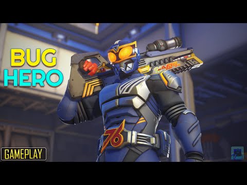 Soldier76 New Skin "Bug Hero" Gameplay  in #overwatch2  #overwatch2gameplay