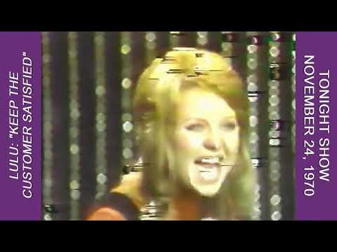 Lulu: "Keep the Customer Satisfied" with Doc Severinsen and the Tonight Show Band, 1970. Interview