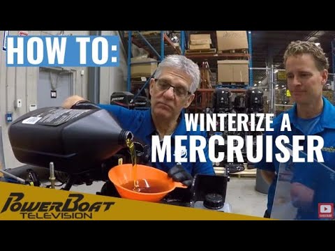 How to Winterize a Mercruiser Sterndrive | My Boat DIY