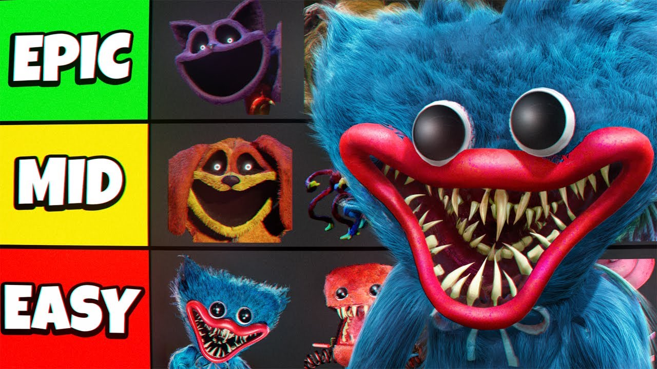 Ranking Poppy Playtime Villains by Difficulty