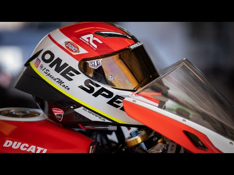 2018 Ducati 959 Corse on the track