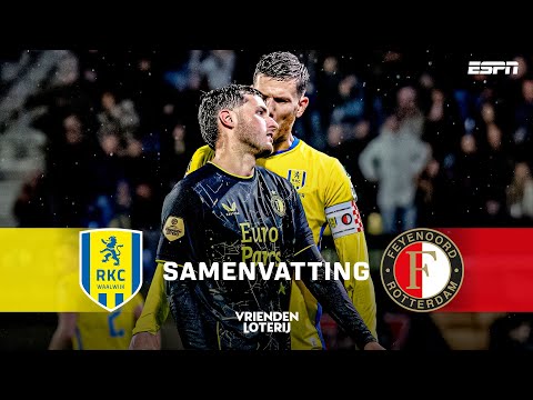 PECHAVOND voor SANTIAGO GIMENEZ in Waalwijk! 🫣 | Samenvatting RKC Waalwijk - Feyenoord